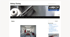 Desktop Screenshot of airboytuning.com