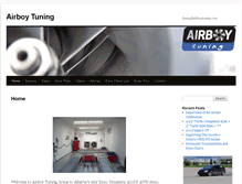 Tablet Screenshot of airboytuning.com